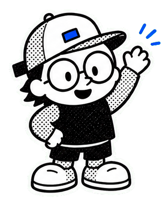 Steady mascot waving